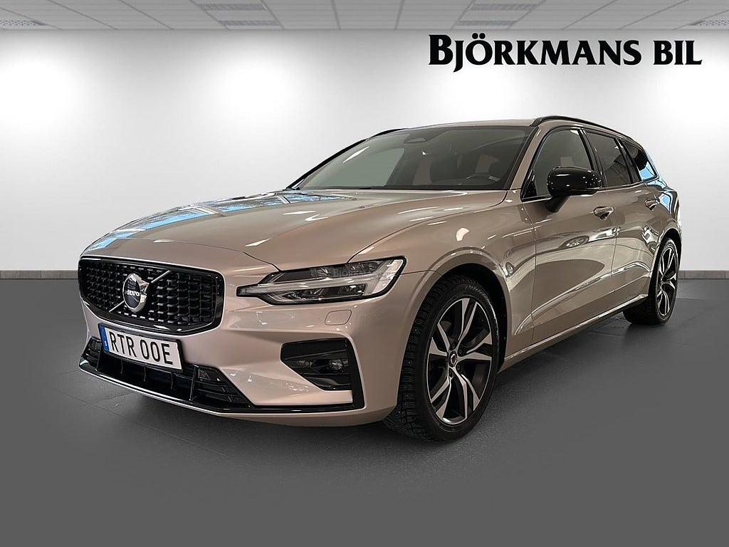 Volvo V60 B4 DARK PLUS | DRAGKROK | V-HJUL | ORREFORS & H/K