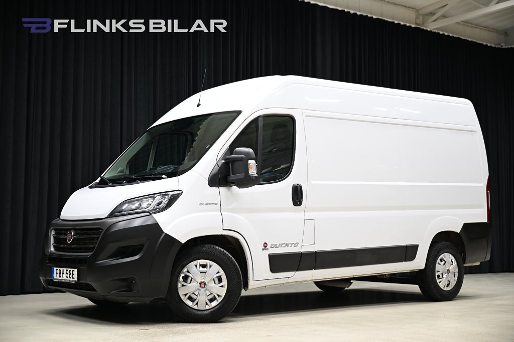 Fiat Ducato 140HK Automat|Dieselvärmare|Backkamera|NyKamrem|Leasbar