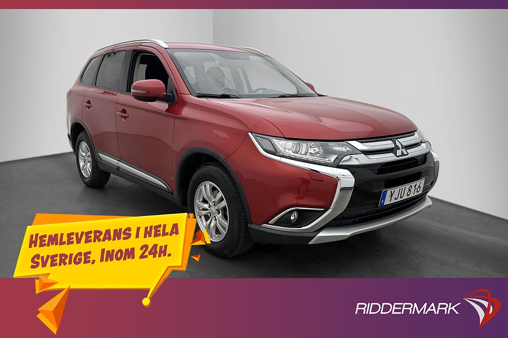 Mitsubishi Outlander 2.2 Di-D P-Sensorer Bluetooth 0,48L/mil