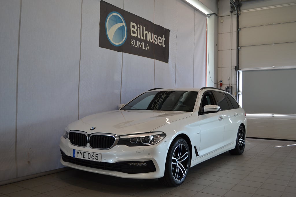 BMW 520 d xDrive 190hk Sport Line Drag Nav V-Hjul Kamera