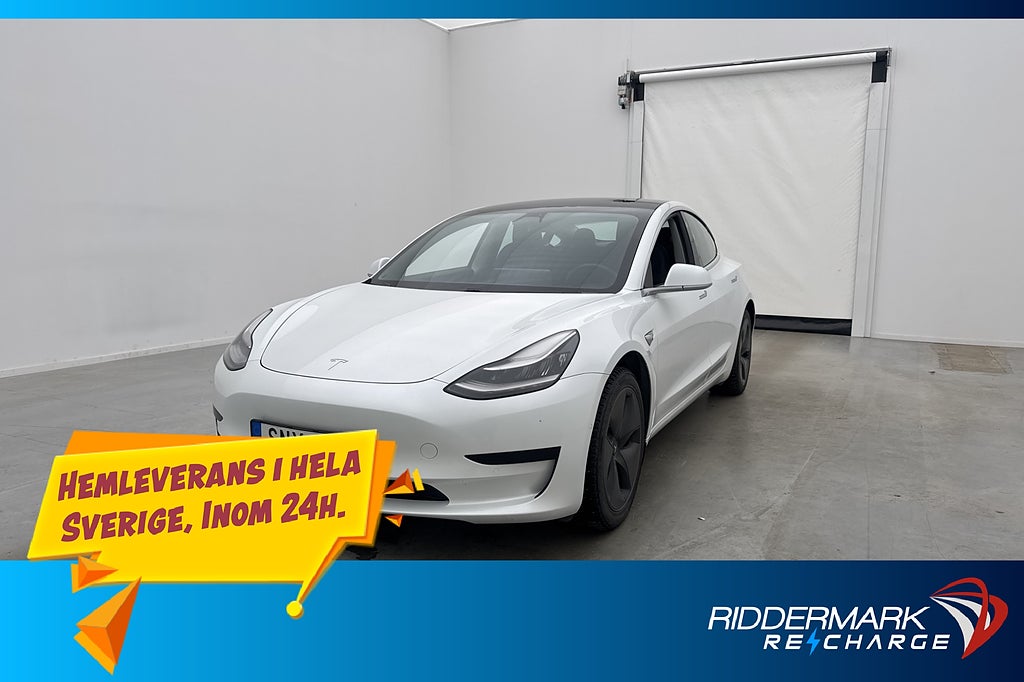 Tesla Model 3 Standard Range Plus Autopilot Svensksåld