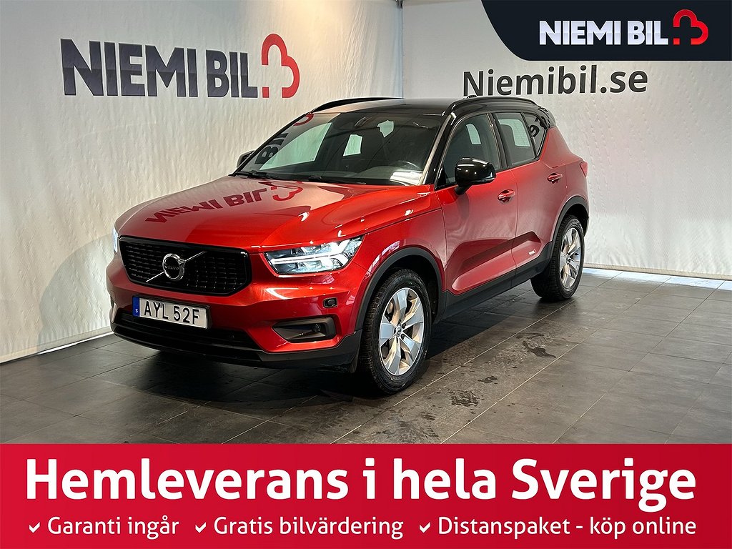 Volvo XC40 T4 AWD Geartronic R-Design Bvärm/MoK/VoC/SoV/Bkam