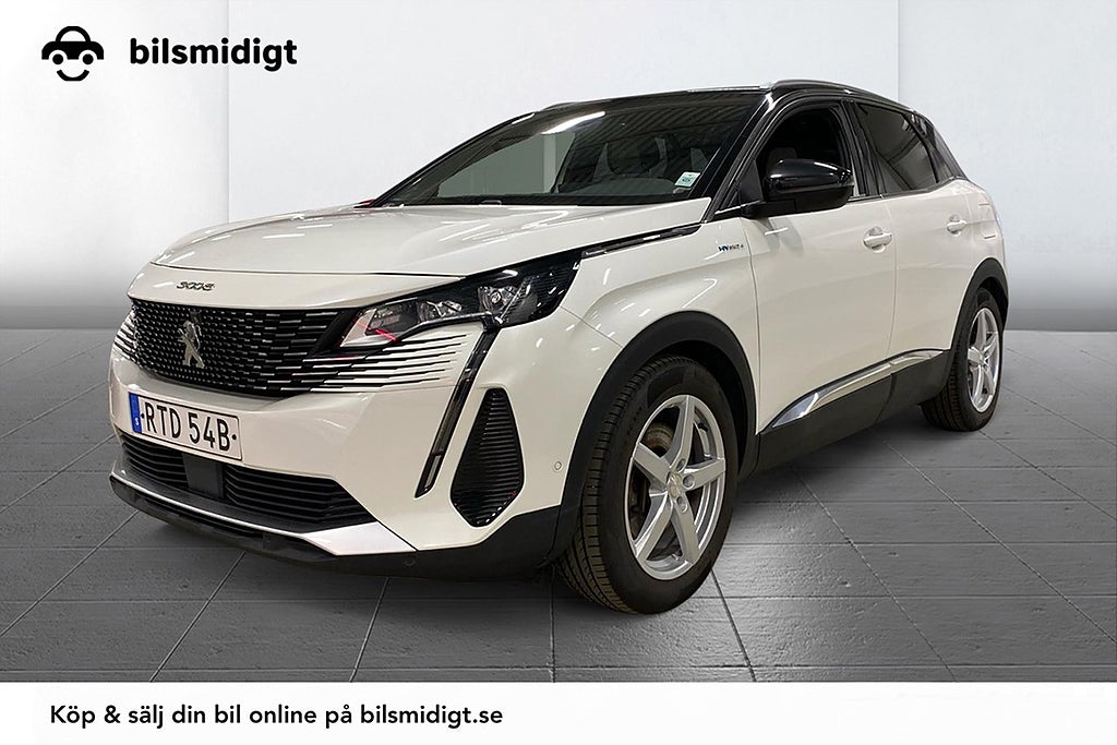 Peugeot 3008 HYBRID4 GT Delläder Cockpit Kamera 300hk