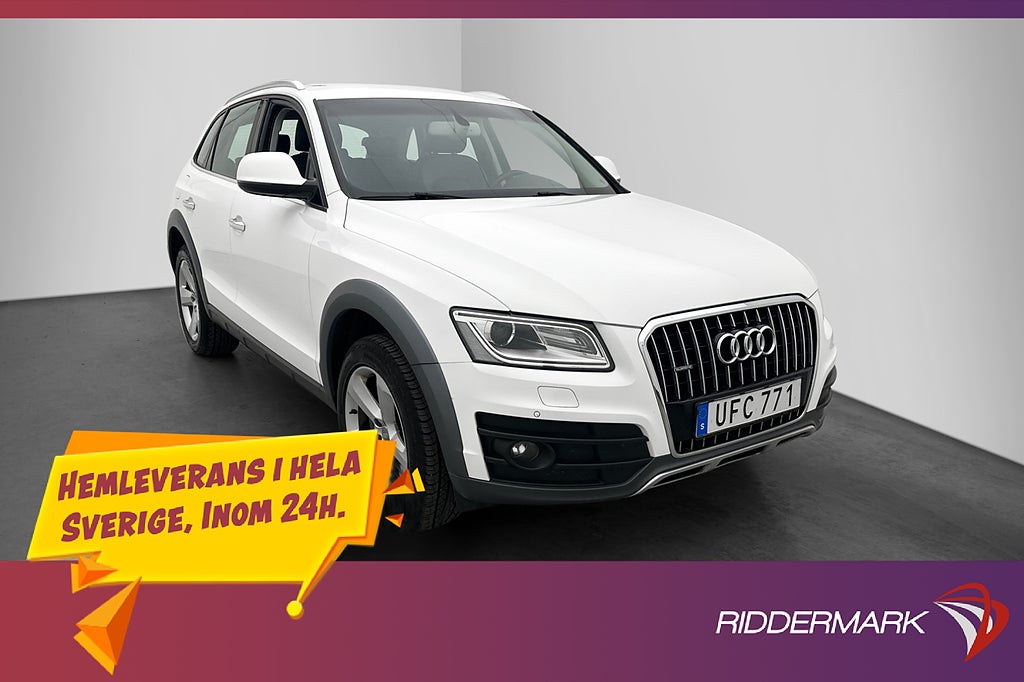 Audi Q5 2.0 TDI Quattro Sensorer Halvskinn Ny-Kamrem