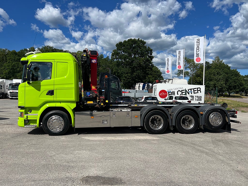Scania G450 8x4*4 Tridem Kranväxlare