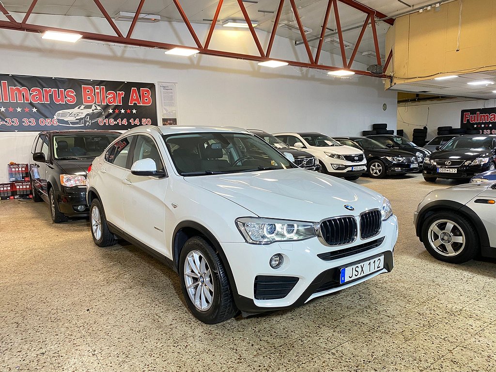 BMW X4 xDrive20d Steptronic Automat Besiktigad & Servad 