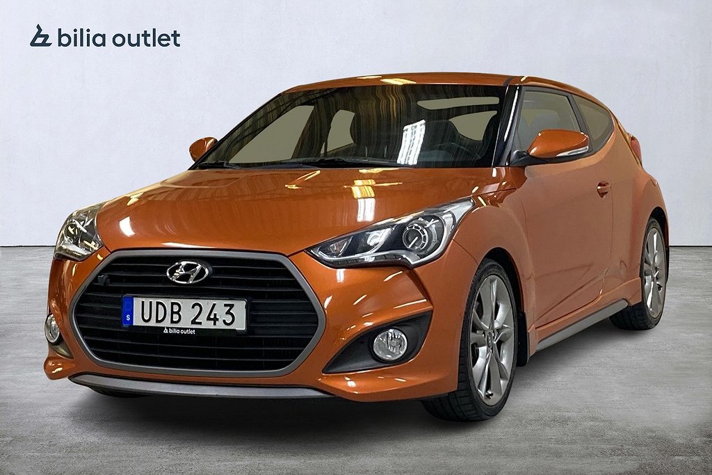 Hyundai Veloster 1.6 Turbo Automat 186hk Navi Backkamera