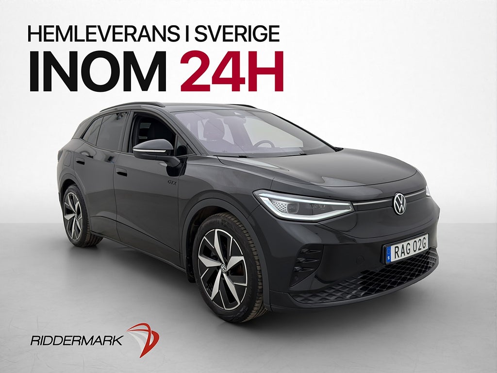 Volkswagen ID.4 GTX 299hk AWD Dragkrok Värmare CarPlay MOMS