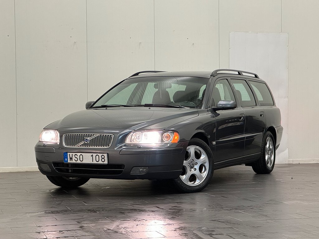 Volvo V70 2.4 Kinetic Euro 4*En ägare*Lågmil* 