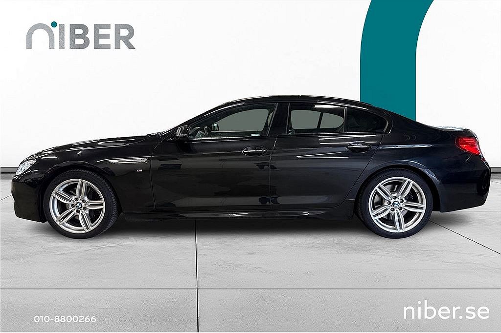 BMW 640 D xDrive M-Sport, 313hk, HUD, 2 brukare, Minnespkt, Taklucka