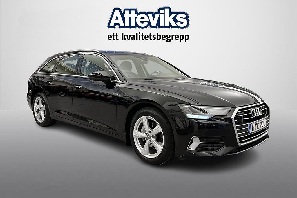 Audi A6 Avant 40 TDI quattro 204hk Drag Värm Nav