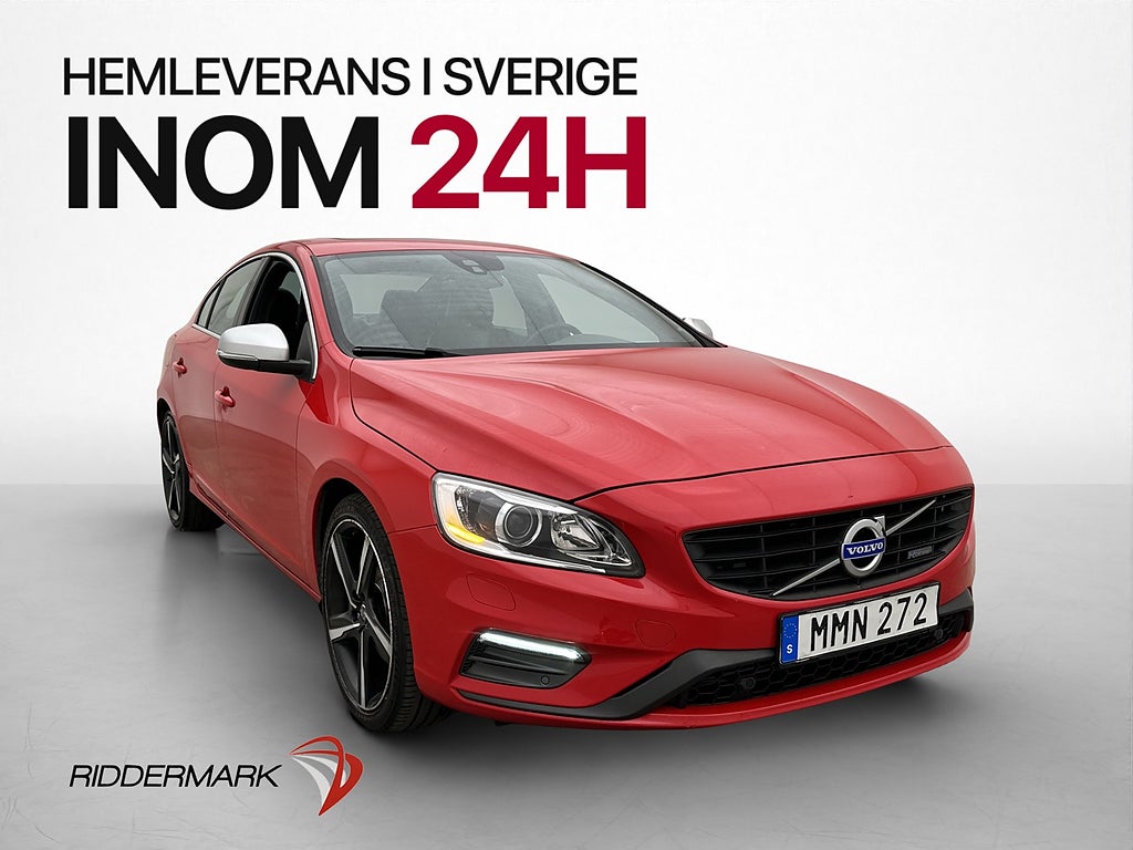Volvo S60 D4 R-Design Business Taklucka Värm Navi VOC Drag