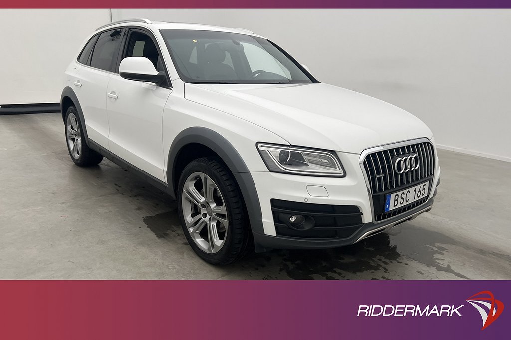 Audi Q5 2.0 TDI Q 177hk Design Pano Värm Kamera Navi Drag