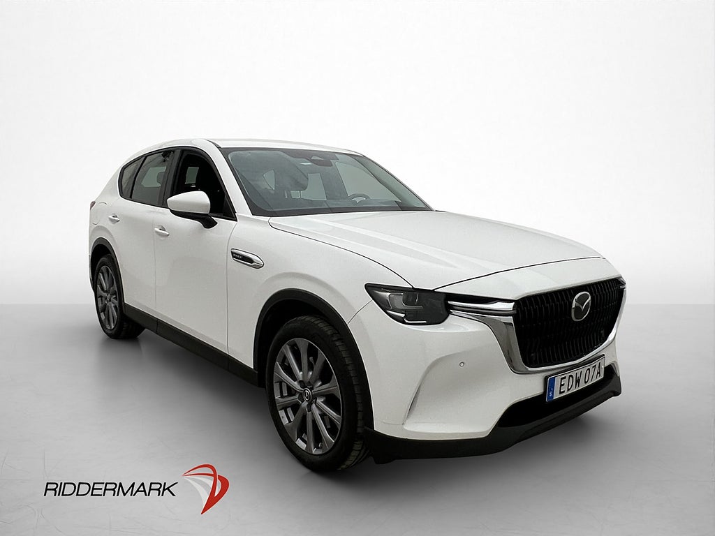 Mazda CX-60 PHEV AWD 327hk Cockpit Drag Kamera HuD Navi Moms
