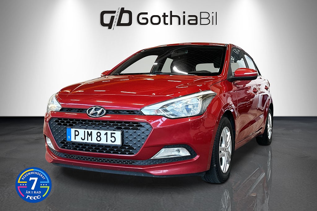 Hyundai i20 1.2 Comfort AC Farthållare Fullservad