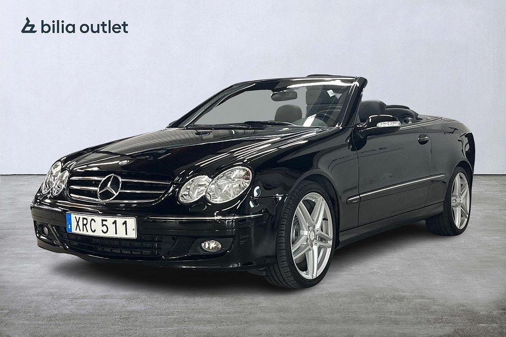 Mercedes-Benz CLK 280 Cabriolet 231hk ** BiliaDays24        SV-såld Navi Elstol