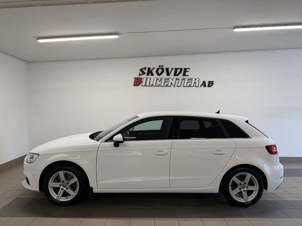 Audi A3 SB 35 TFSI 150hk Proline/Drag/Nyservad/CarPlay/Adaptiv