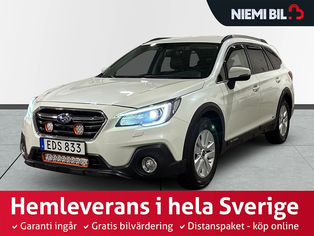 Subaru Outback 2.5 4WD Lineartronic Drag Värmare Kamera Skinn S&V-däck