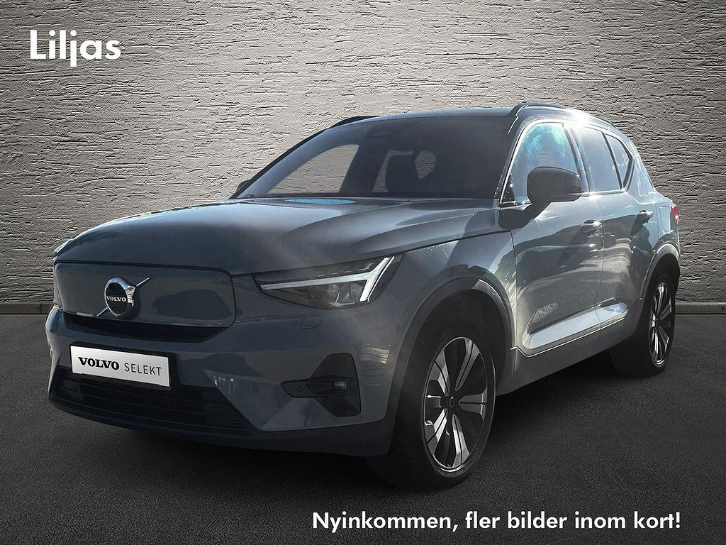 Volvo XC40 Recharge Twin motor Plus//Dragkrok//Nyservad//