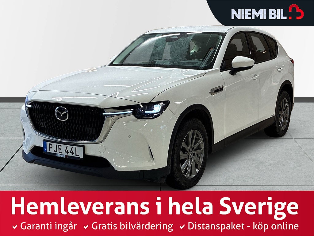 Mazda CX-60 PHEV AWD KAMPANJ 2058KR/MÅN - 0,99% RÄNTA - INK GARANTI