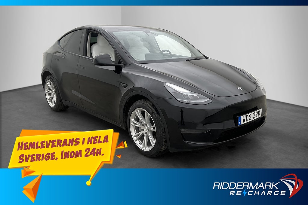Tesla Model Y Long Range AWD Autopilot Svensksåld MOMS