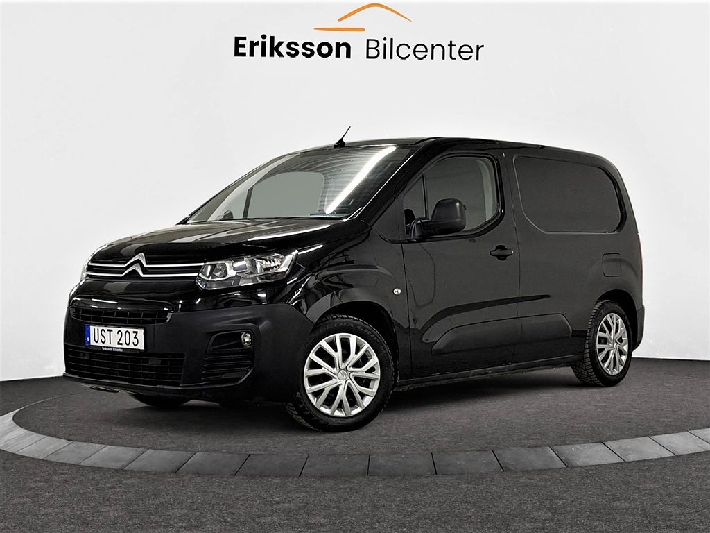 Citroën Berlingo Van 1.5 BlueHDi 102hk Manuell D-värm/Navi/0%Ränta