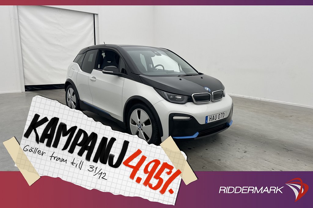 BMW i3s 120 Ah 183hk Comfort Advanced Kame 4,95% Ränta