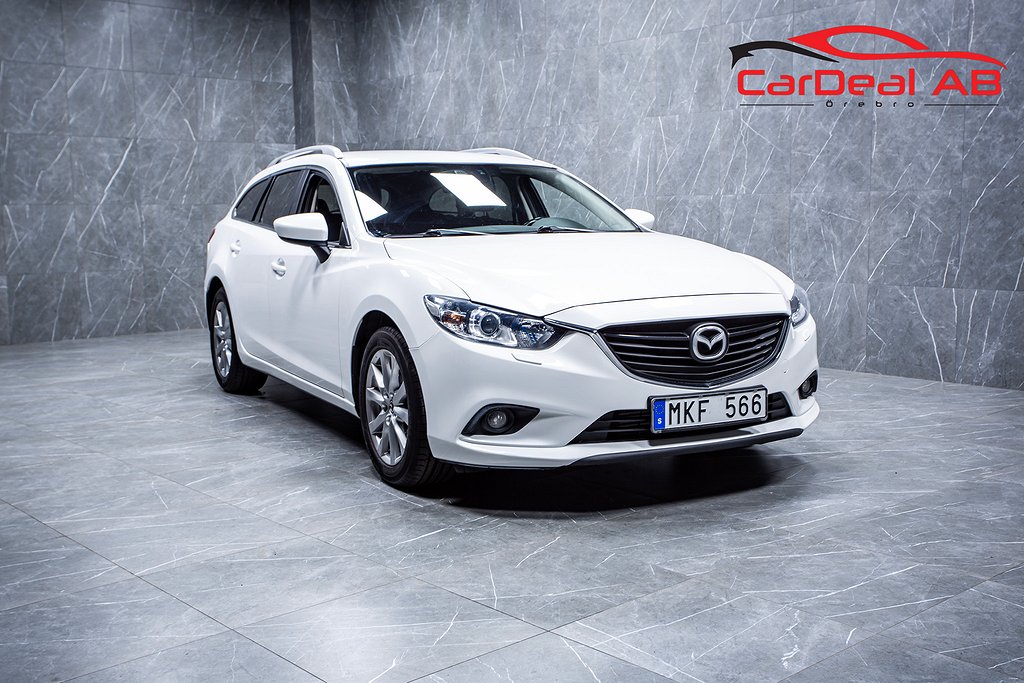 Mazda 6 Wagon 2.2 SKYACTIV-D 150HK Bluetooth Dragkrok