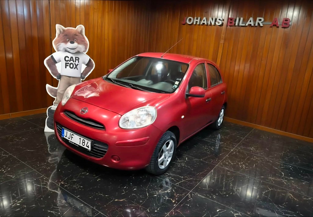 Nissan Micra 1.2 Euro 5, Besiktigad, 80hk