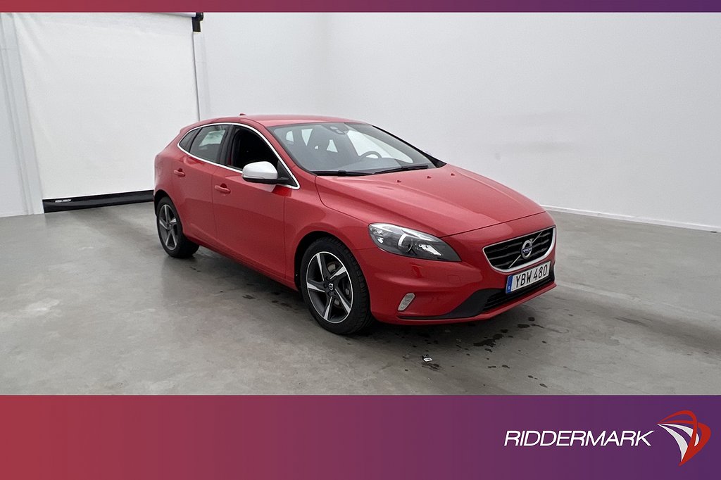 Volvo V40 D2 120hk R-Design Värmare Sensorer Farthållare