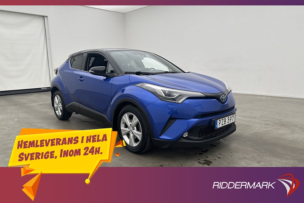 Toyota C-HR Hybrid 122hk X-Edition JBL Kamera Skinn Dragkrok