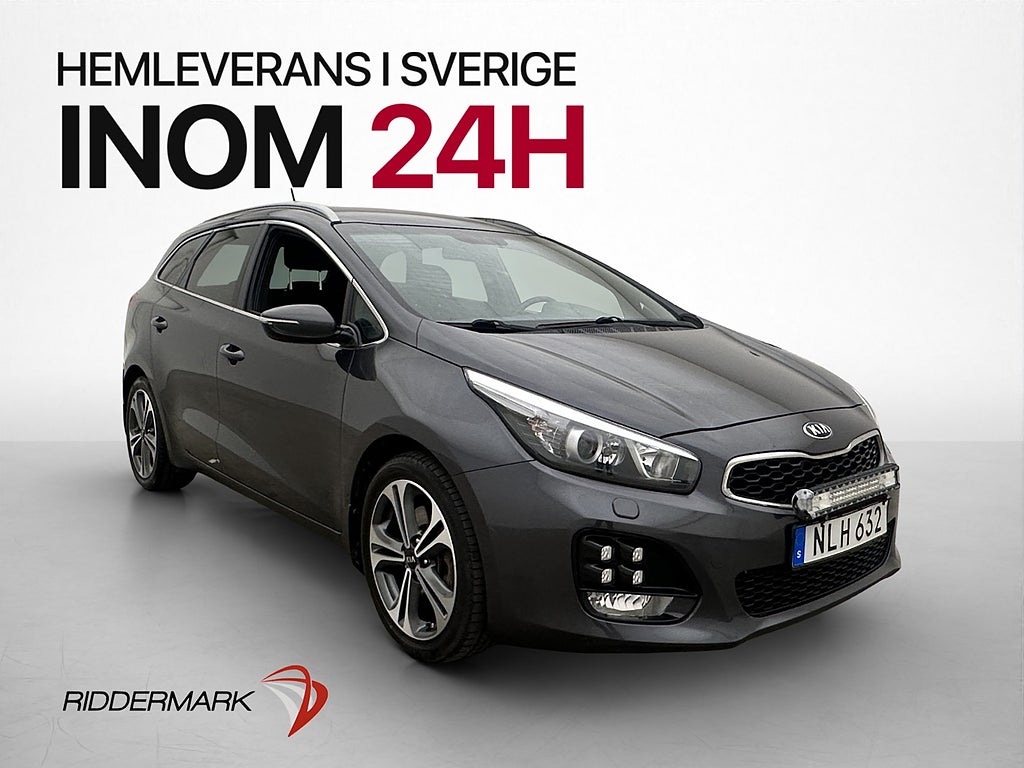 Kia Ceed SW 1.6 CRDi 136hk GT-Line Kamera Navi LED-Ramp Drag