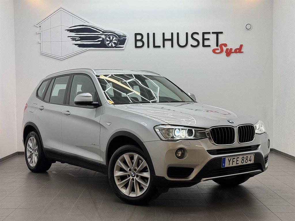 BMW X3 xDrive 20d 190hk Värmare/Läder/Krok