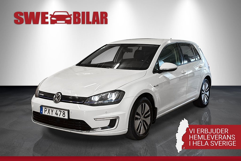 Volkswagen E-Golf  e-Golf NAVI P-Sens Nyservad FULLSERVAD 