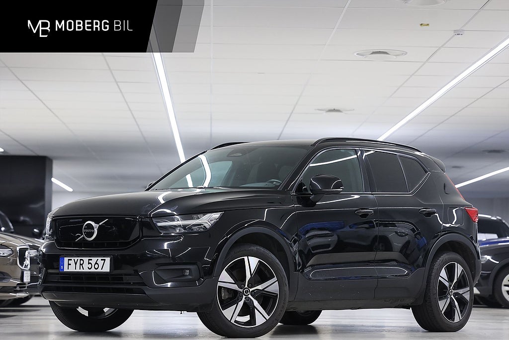 Volvo XC40 P8 Recharge Plus AWD 533km B-kamera Keyless MOMS