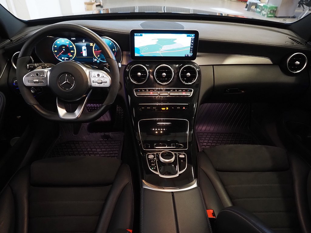 Mercedes-Benz C 220 T d 194hk AMG Night Edition | Se spec! | 2021
