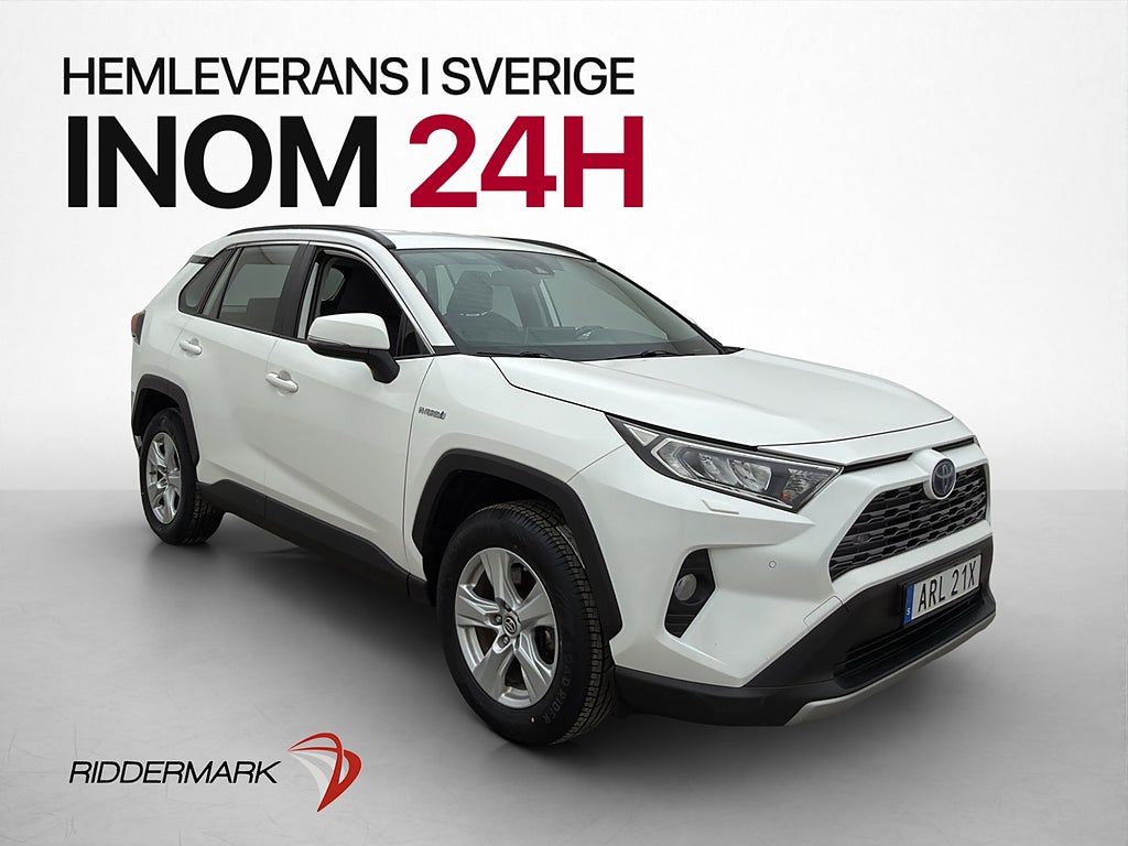 Toyota RAV4 Hybrid AWD 222hk Active Kamera Rattvärme Drag