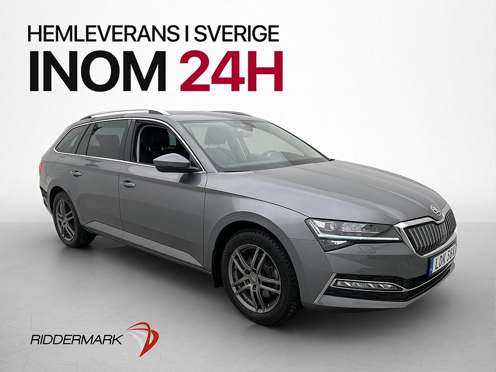 Skoda Superb iV Business Skinn Drag Kamera Värmare MOMS