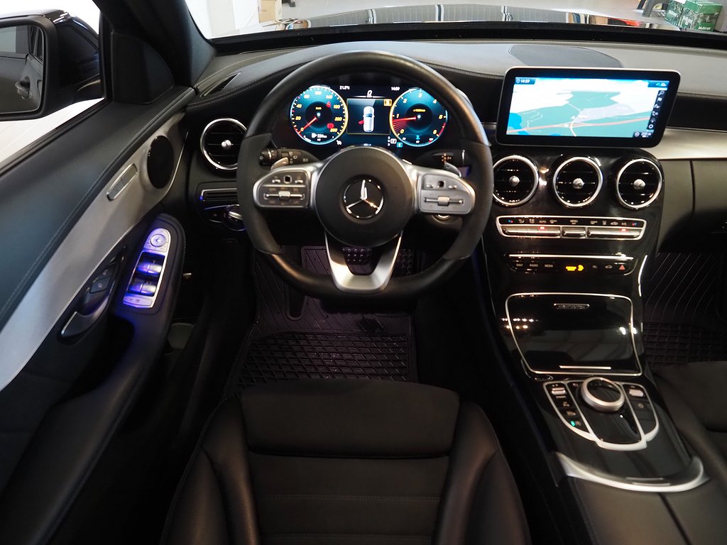 Mercedes-Benz C 220 T d 194hk AMG Night Edition | Se spec! | 2021