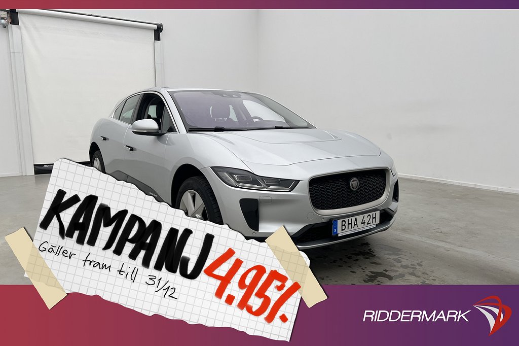 Jaguar I-Pace EV400 AWD 400hk Signature Meridian 4,95% Ränta