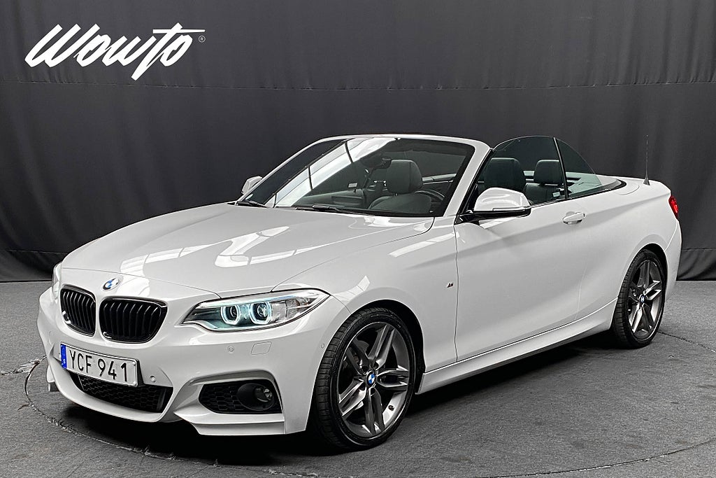 BMW 220 i Convertible 184HK M-Sport /H/K /Navi /4.95%