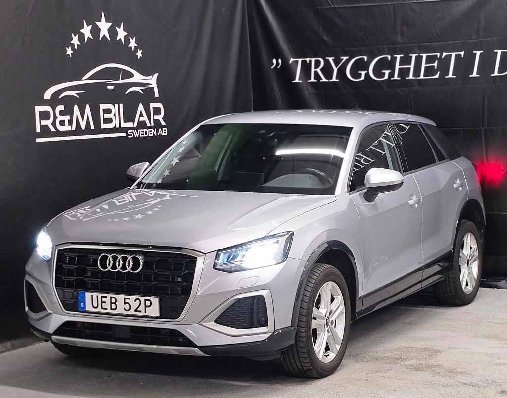 Audi Q2 Advanced, 1 ägare, CarPlay, Adaptiv, Cockpit, MOMSBIL!!