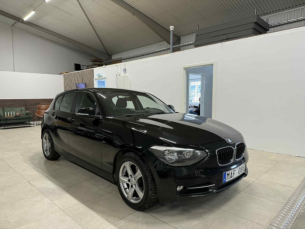 BMW 118 d 5-dörrars Automat 1-ÄGARE Sport line Euro 5