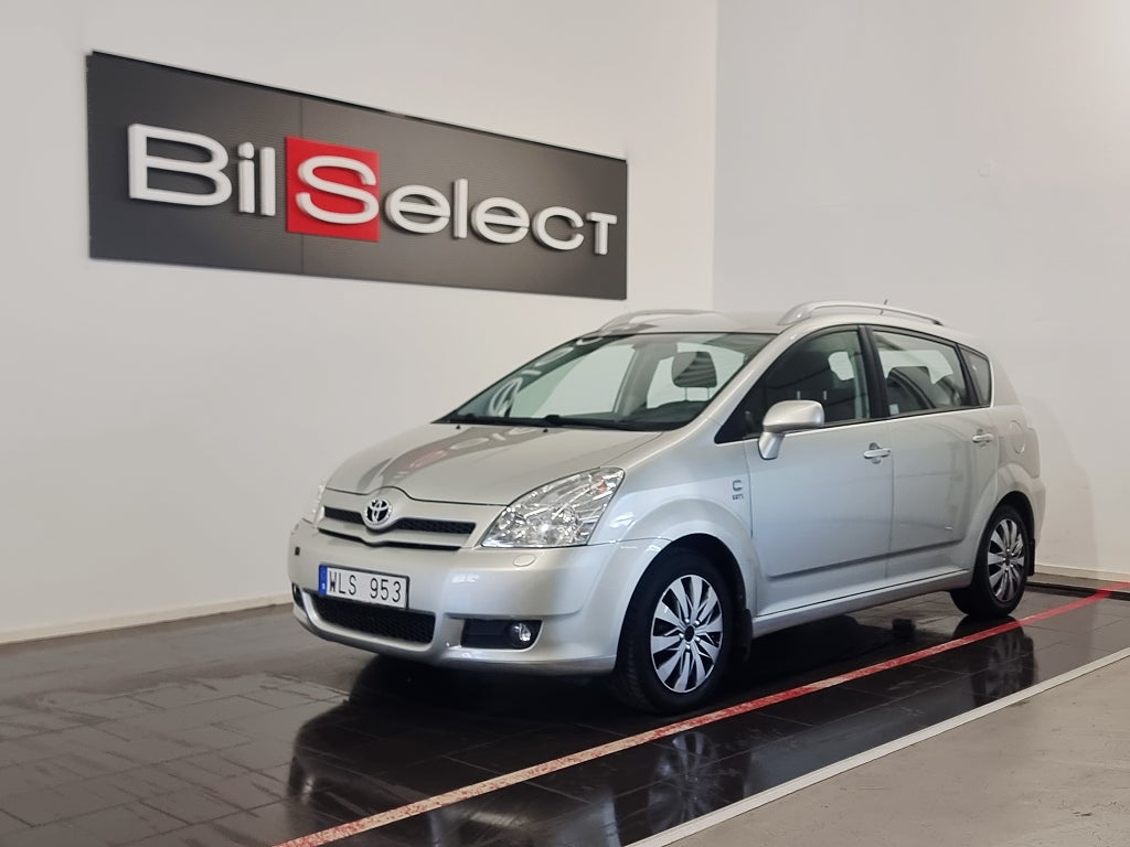 Toyota Corolla Verso 1.8 VVT-i MultiMode 7 Sits Dragkrok Automat 8200 Mill
