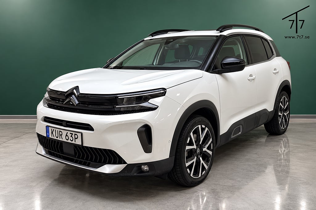 Citroen C5 Aircross SHINE 131HKR PANORAMA 19" MOTORVÄRMARE 360° Kamera  