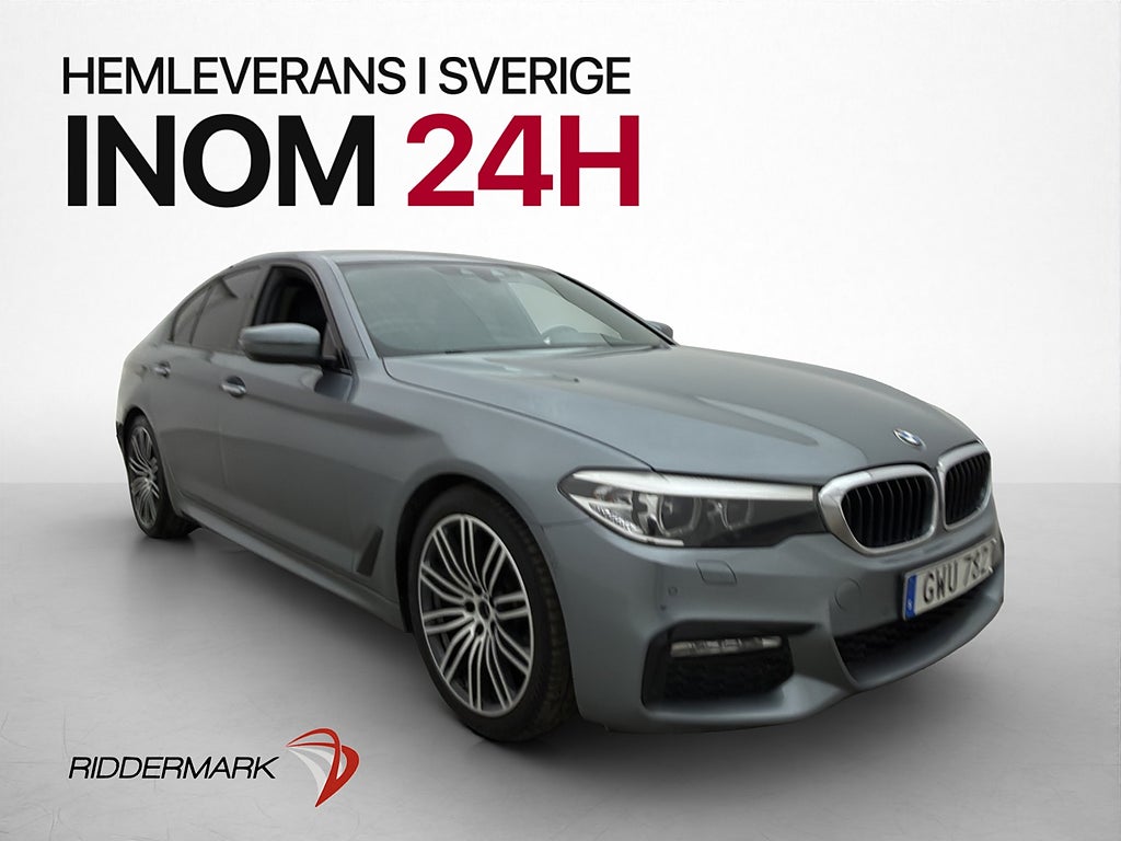 BMW 520d 190hk M Sport Läder Kamera HiFi Navi Ambient