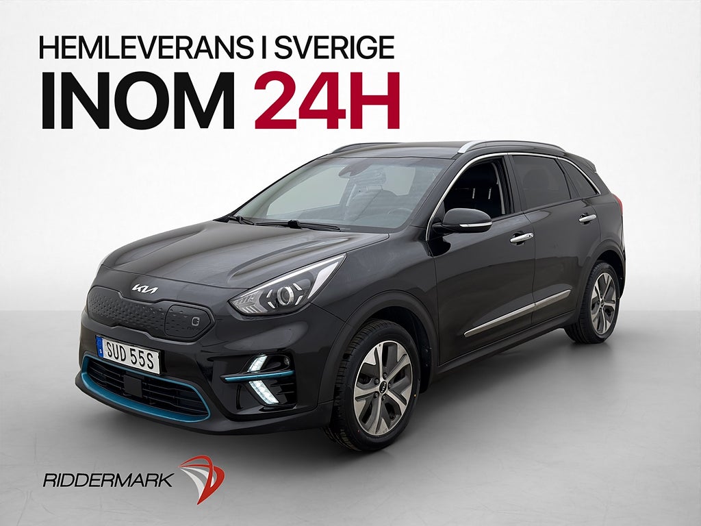 Kia E-Niro 64 kWh 204hk Advance Kamera Navi CarPlay Halvskin