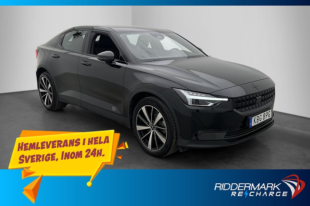 Polestar 2 AWD Long Range Dual Motor Värmare Kamera MOMS