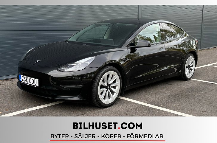 Tesla Model 3 Long Range AWD 440 HK Pano Nybilsgaranti