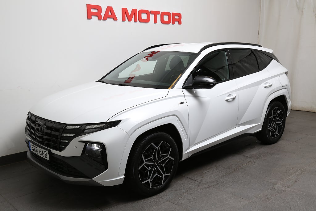 Hyundai Tucson Hybrid 230hk N-Line AWD Aut KRELL Navi CarPlay Dragkrok 2021